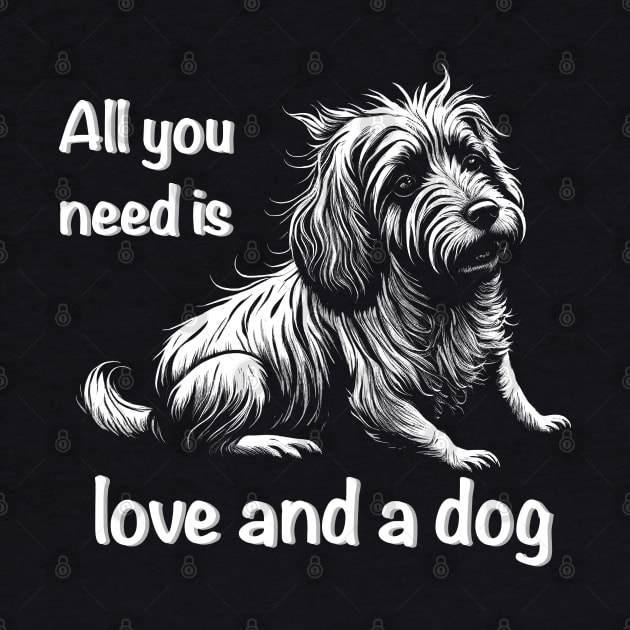 All you need is love and a dog by Javisolarte